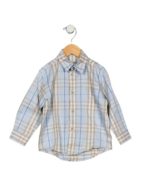 toddler burberry collar shirt|burberry toddler shirt sale.